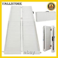 6' Multi-folding Aluminum Wheelchair Loading Ramp portable foot 5 7 scooter