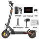 600with800w Folding Electric Scooter Adults With Seat 28mph Max Urban Commuter