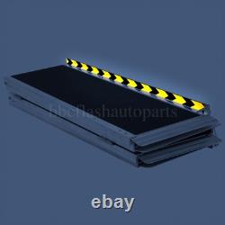 6FT Non-Skid Foldable Portable Wheelchair Ramp Scooter Mobility Aluminium