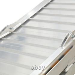 6FT Non-Skid Foldable Portable Wheelchair Ramp Scooter Mobility Aluminium