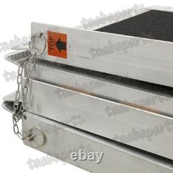 6ft Folding Aluminum Wheelchair Ramp Portable Mobility Scooter Non-Slip 600LBS