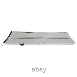 7FT Non-Slip Aluminum Folding Handicap Ramp Scooter Ramp Portable