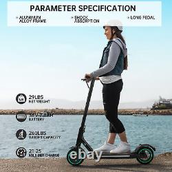 8.5 Folding Electric Scooter With app 350W 35KM Range 30km/h City Commute BLACK