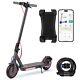 8.5 Solid Tires Portable Foldable Electric Scooter 350w Peak 15.5mph Long-rang