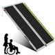 8 Ft Folding Aluminum Wheelchair Ramp Portable Mobility Scooter Carrier