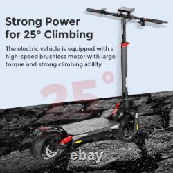 800W Electric Scooter Adult E Scooter 25Miles Long Range 25MPH Off Road Foldable