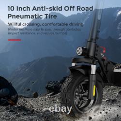 800W Electric Scooter Adult E Scooter 25Miles Long Range 25MPH Off Road Foldable