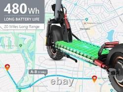 800W Electric Scooter Adults Commuting E-Scooter 10 Inch Tires 45KM/H Max Speed