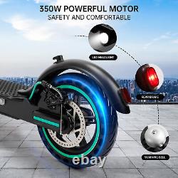 ADULT ELECTRIC SCOOTER 350W Motor LONG RANGE 35KM HIGH SPEED 30KM/H NEW BLACK