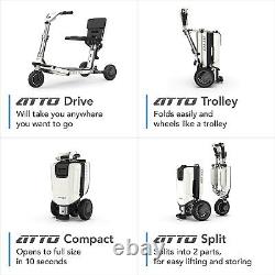 ATTO Deluxe FOLDING Lightweight Mobility Scooter New Moving Life Technologie