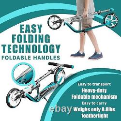 Adjustable Scooter for Kids 6-12 & Adults Lightweight, Foldable & Versatile