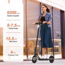 Adult 250w 5.2ah Electric Scooter Long Range Foldable 25km/h Max Speed E-scooter