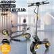 Adult Electric Scooter 1200x2 37 Miles Long Range Folding Scooter Urban Commuter