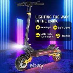 Adult Electric Scooter 1200X2 37 Miles Long Range Folding Scooter Urban Commuter