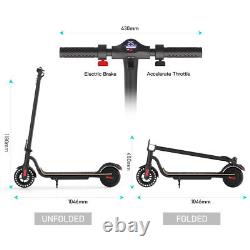 Adult Electric Scooter 5.2ah Long Range Foldable 15.5mph Max Speed E-scooter Us