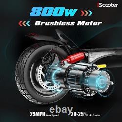 Adult Electric Scooter 800W E-Scooter 25MPH 10'' Off Road Tire Folding Commuter