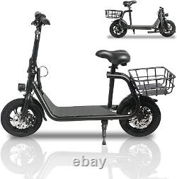 Adult Electric Scooter Long Range Folding E-scooter for Safe Urban Commuter