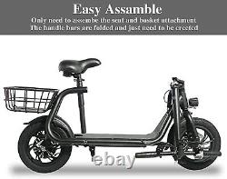 Adult Electric Scooter Long Range Folding E-scooter for Safe Urban Commuter
