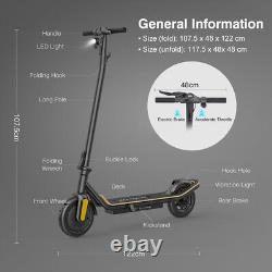 Adult Foldable Electric Scooter 15.5mph Max Speed 350W Motor Long Range Brand