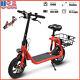 Adults Electric Scooter 450w Foldable Scooter Withseat & Carry Basket Commuter