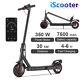 Adults Electric Scooters 350w Motor Long Range 30km 2 Speeds E-scooter With App