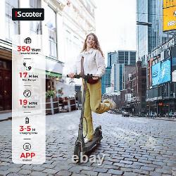 Adults Electric Scooters 350W Motor Long Range 30KM 2 Speeds E-scooter With App