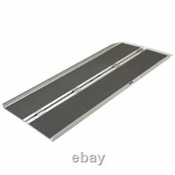 Aluminum Portable 6' Folding Mobility Wheelchair Scooter Ramp