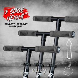 BLACK Commuter Kick Scooter Folding Height Adjustable for Teens & Adults GIFT
