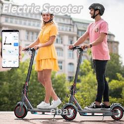 Black Adult Foldable Electric Scooter 15MPH Max Speed 350W Motor Brand New