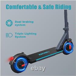 Caroma Electric Scooter 500With350W, Max 25 Miles Range & 20 MPH, Portable Folding