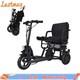 Double Motor 700w 3-wheels Folding Electric Mobility Scooter Portable Scooter
