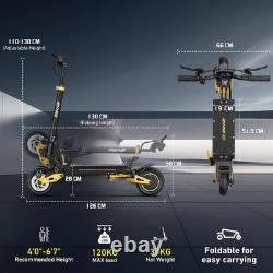 Dual Motor Electric Scooter Adults Long Rang Fast Speed E-scooters Urban Commute