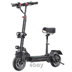 ES10 Folding Electric Scooter 2000W 48V 20Ah 31Mph Dual Motor 10in Off-Road Tire