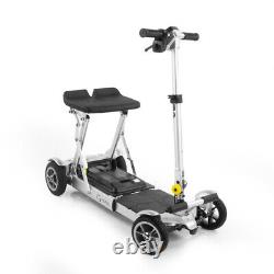 EV Rider Gypsy Folding Scooter- Silver