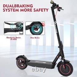 EVERCROSS Electric Scooter, 10'' Solid Tires, 22 Miles Long Range Max Speed 19MP