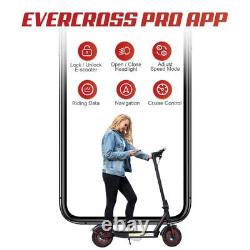 EVERCROSS Electric Scooter, 10'' Solid Tires, 22 Miles Long Range Max Speed 19MP