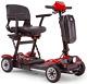 Ewheels Electric Portable Folding Mobility Lightweight Travel Scooter Red Ew-26