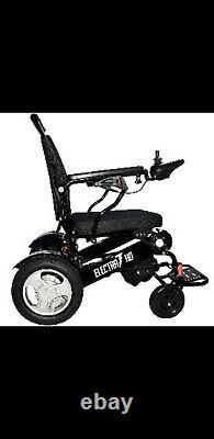 Electra 7 Heavy Duty Wide Seat Portable Folding Power Wheelchair