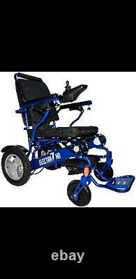 Electra 7 Heavy Duty Wide Seat Portable Folding Power Wheelchair