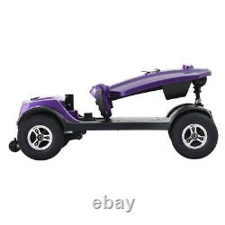 Electric Mobility Scooter Portable Folding 4 Wheels Scooter for Travel Holiday