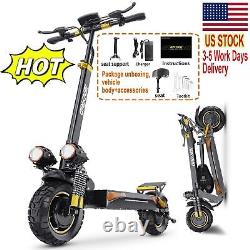 Electric Scooter 2OOO Dual Motor Adult Folding With Seat Off Road Waterproof US