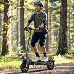 Electric Scooter 2OOO Dual Motor Adult Folding With Seat Off Road Waterproof US