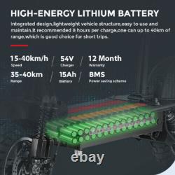 Electric Scooter 800W Foldable E-Scooter Double Shock Absorption Urban Commuter