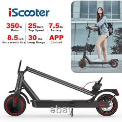 Electric Scooter Adult 350W Foldable E-Scooter 30KM Long Range Urban Commuter US