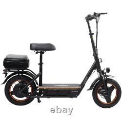 Electric Scooter Adult Outdoor Folding Portable Seat With Shopping Cart Basket