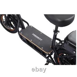 Electric Scooter Adult Outdoor Folding Portable Seat With Shopping Cart Basket