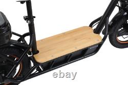 Electric Scooter Adult Outdoor Folding Portable Seat With Shopping Cart Basket