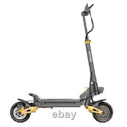 Electric Scooter Dual SUSPENSION & BRAKES 37MPH 10'' Folding For Adult E-Scooter