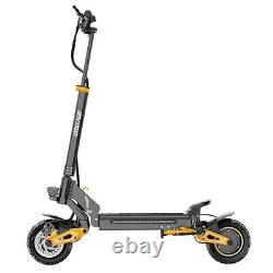 Electric Scooter Dual SUSPENSION & BRAKES 37MPH 10'' Folding For Adult E-Scooter