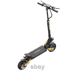 Electric Scooter Dual SUSPENSION & BRAKES 37MPH 10'' Folding For Adult E-Scooter